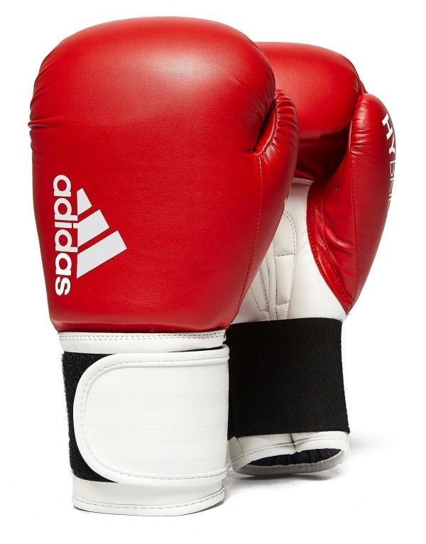 Adidas Hybrid 100 Boxing Gloves Nyrkkeilyhanskat Punainen