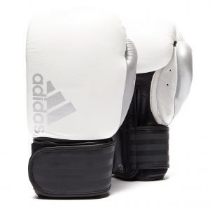 Adidas Hybrid 200 Boxing Gloves Nyrkkeilyhanskat Valkoinen