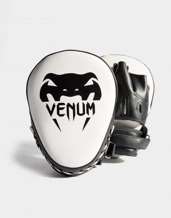 Venum Light Focus Boxing Mitts Pistehanskat Valkoinen