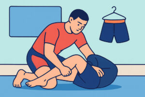 Mattoharjoittelun varusteet – rashguard ja shortsit